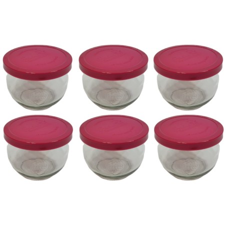 Słoiki WECK 6szt/ silikonowe wieko słoik 580ml TULIP