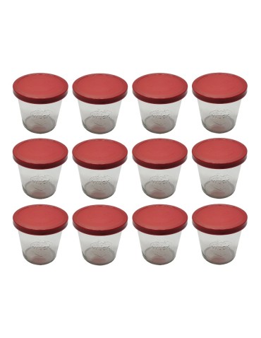 Słoiki i butelki - Słoiki WECK 12szt/ silikonowe wieko słoik 580ml MOLD - product 22