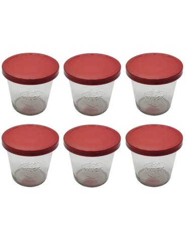 Słoiki i butelki - Słoiki WECK 6szt/ silikonowe wieko słoik 580ml MOLD - product 22