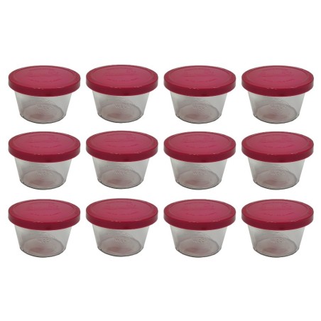Słoiki WECK 12szt/ silikonowe wieko słoik 370ml MOLD