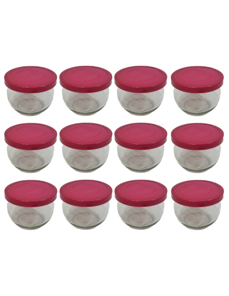 Słoiki i butelki - Słoiki WECK 12szt/ silikonowe wieko słoik 370ml TULIP - product MODO24.PL 22