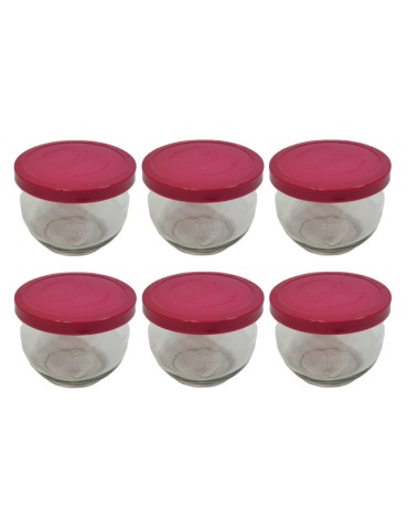 Słoiki i butelki - Słoiki WECK 6szt/ silikonowe wieko słoik 370ml TULIP - product 22