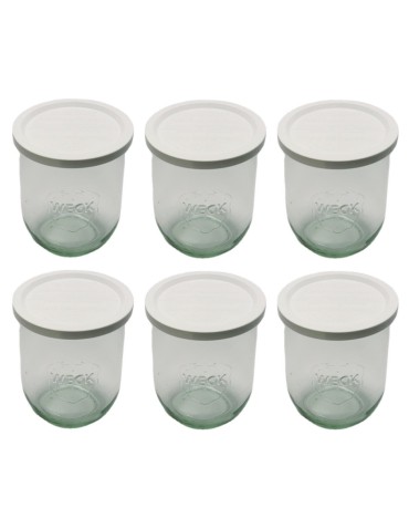 Słoiki i butelki - Słoiki WECK 6szt/ plastikowe wieko słoik 1l 1062ml TULIP - product 22