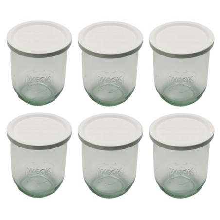 Słoiki WECK 6szt/ plastikowe wieko słoik 1l 1062ml TULIP