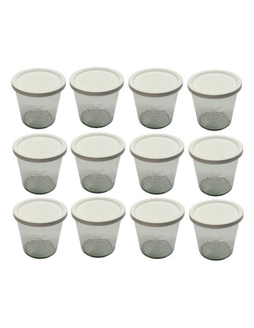 Słoiki i butelki - Słoiki WECK 12szt/ plastikowe wieko słoik 580ml MOLD - product 22