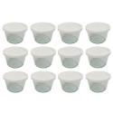 Słoiki WECK 12szt/ plastikowe wieko słoik 370ml MOLD