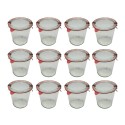 Słoiki WECK 12szt/ szkl. wieko,gumka, bl słoik 580ml MOLD