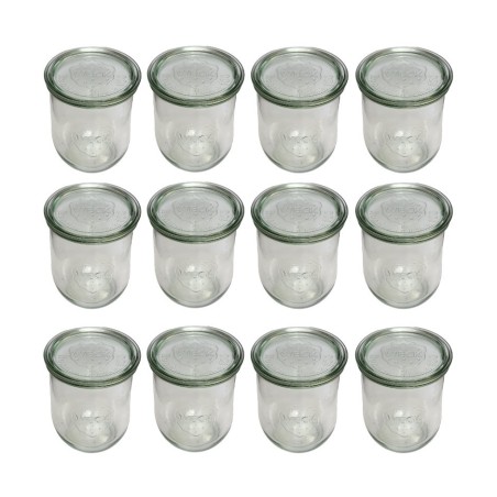 Słoiki WECK 12szt/ szklane wieko słoik 1l 1062ml TULIP