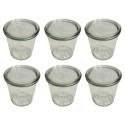Słoiki WECK 6szt/ szklane wieko słoik 580ml MOLD