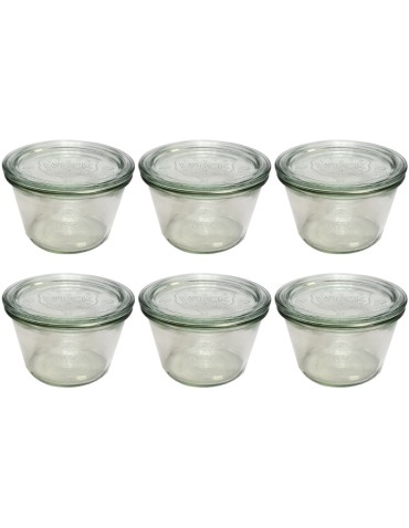 Słoiki i butelki - Słoiki WECK 6szt/ szklane wieko słoik 370ml MOLD - produkt 42