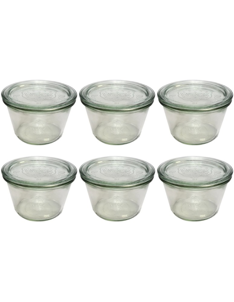 Słoiki i butelki - Słoiki WECK 6szt/ szklane wieko słoik 370ml MOLD - produkt MODO24.PL 42