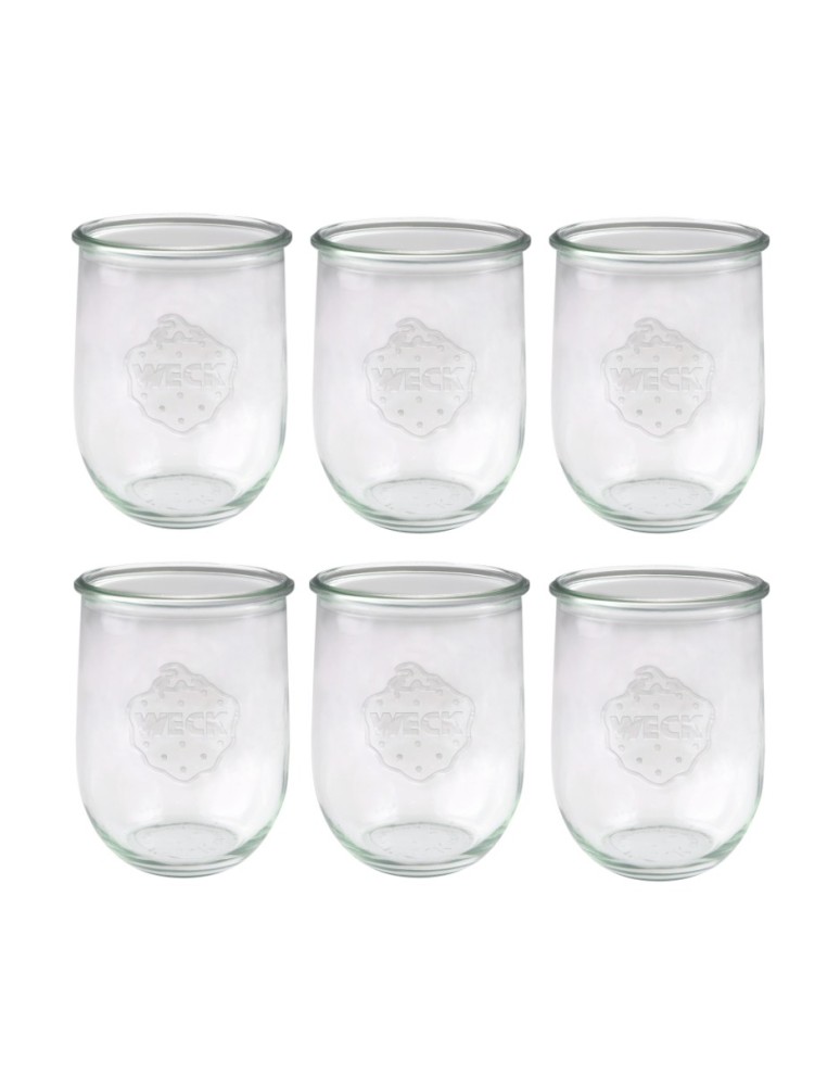 Słoiki i butelki - Słoiki WECK 6szt/ żaroodporny słoik 1l 1062ml TULIP - product MODO24.PL 22