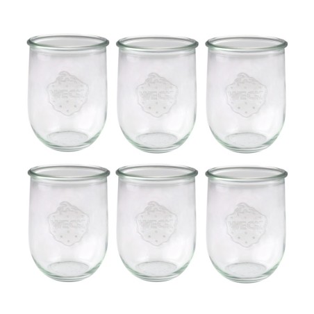 Słoiki WECK 6szt/ żaroodporny słoik 1l 1062ml TULIP