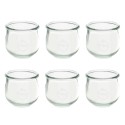 Słoiki WECK 6szt/ żaroodporny słoik 580ml TULIP