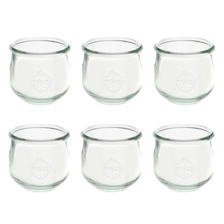 Słoiki WECK 6szt/ żaroodporny słoik 580ml TULIP