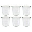 Słoiki WECK 6szt/ żaroodporny słoik 580ml MOLD