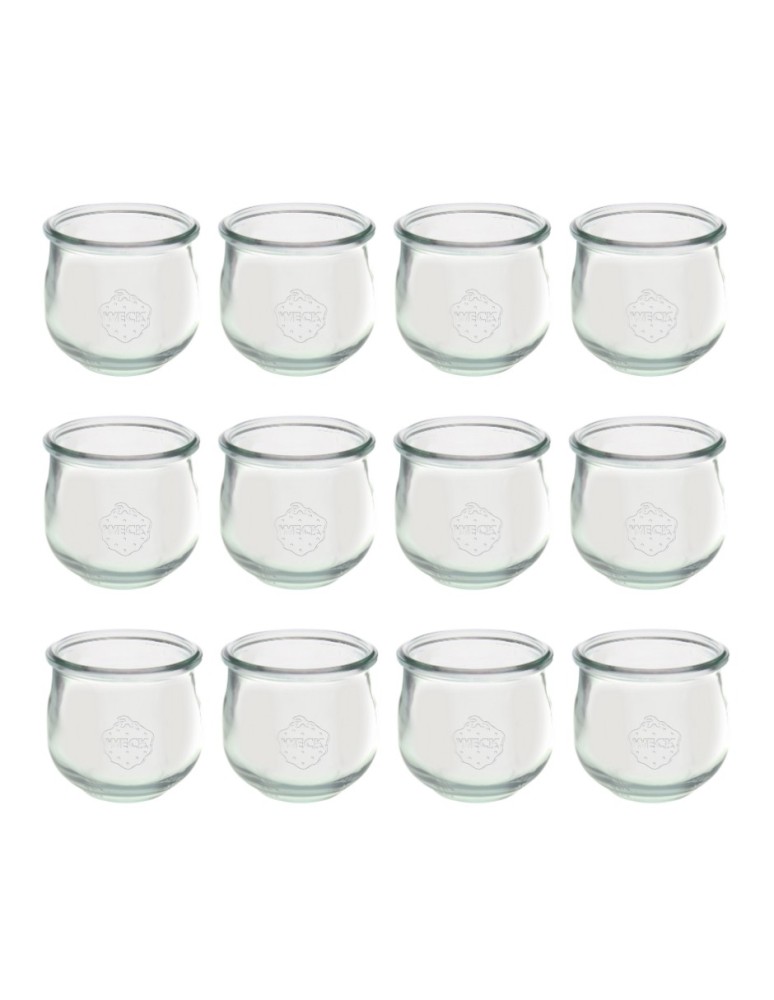 Słoiki i butelki - Słoiki WECK 12szt/ żaroodporny słoik 370ml TULIP - product MODO24.PL 22