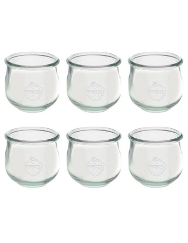Słoiki i butelki - Słoiki WECK 6szt/ żaroodporny słoik 370ml TULIP - product 22