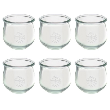 Słoiki WECK 6szt/ żaroodporny słoik 370ml TULIP
