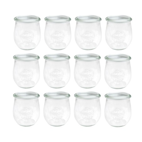 Słoiki WECK 12szt/ żaroodporny słoik 220ml TULIP