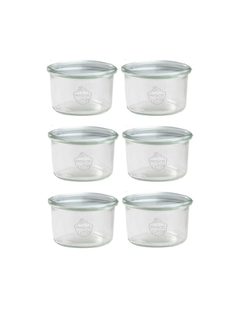 Słoiki i butelki - Słoiki WECK 6szt / żaroodporny słoik 200ml MOLD - product MODO24.PL 21