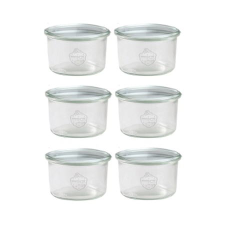 Słoiki WECK 6szt / żaroodporny słoik 200ml MOLD