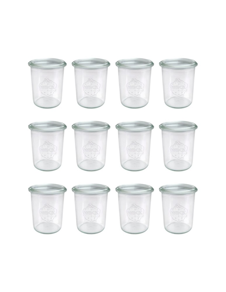 Słoiki i butelki - Słoiki WECK x12 / żaroodporny słoik 160ml MOLD - product MODO24.PL 12