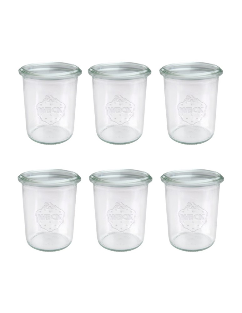 Słoiki i butelki - Słoiki WECK x6 / żaroodporny słoik 160ml MOLD - product MODO24.PL 12