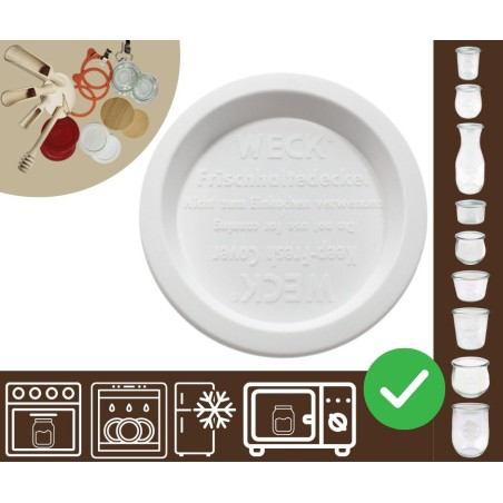 Słoiki WECK / plastikowe wieko 100mm do SŁOIK WECK