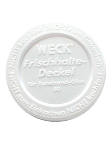 Słoiki i butelki - Słoiki WECK / plastikowe wieko 60mm do SŁOIK WECK - product 22