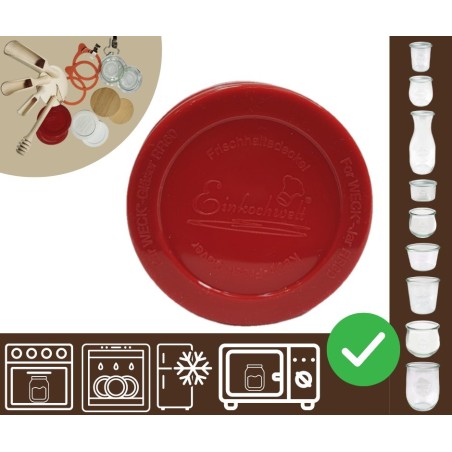 Słoiki WECK / silikonowe wieko 60mm do SŁOIK WECK