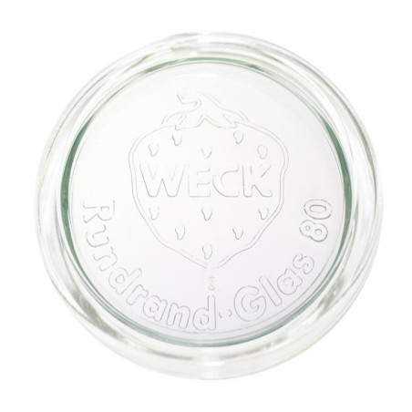 Słoiki WECK / szklane wieko 80mm do SŁOIK WECK