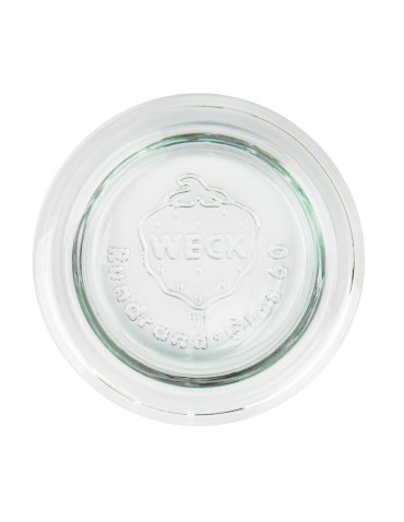 Słoiki i butelki - Słoiki WECK / szklane wieko 60mm do SŁOIK WECK - product 22