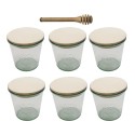 Słoiki WECK 6szt/ drewniane wieko, nabierak słoik 580ml MOLD