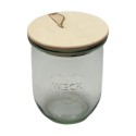 Słoiki WECK / drewniane wieko słoik 1l 1062ml TULIP