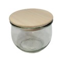 Słoiki WECK / drewniane wieko słoik 580ml TULIP