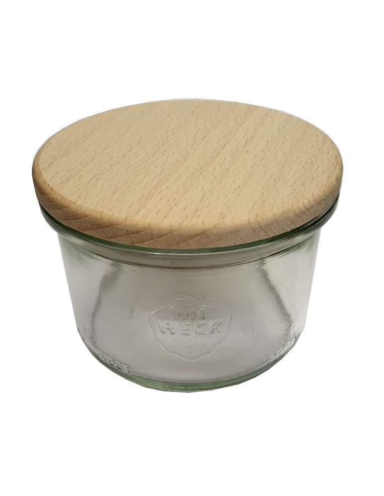 Słoiki i butelki - Słoiki WECK / drewniane wieko słoik 200ml MOLD - product MODO24.PL 32