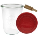 Słoiki WECK / silikonowe wieko, miarka słoik 850ml MOLD