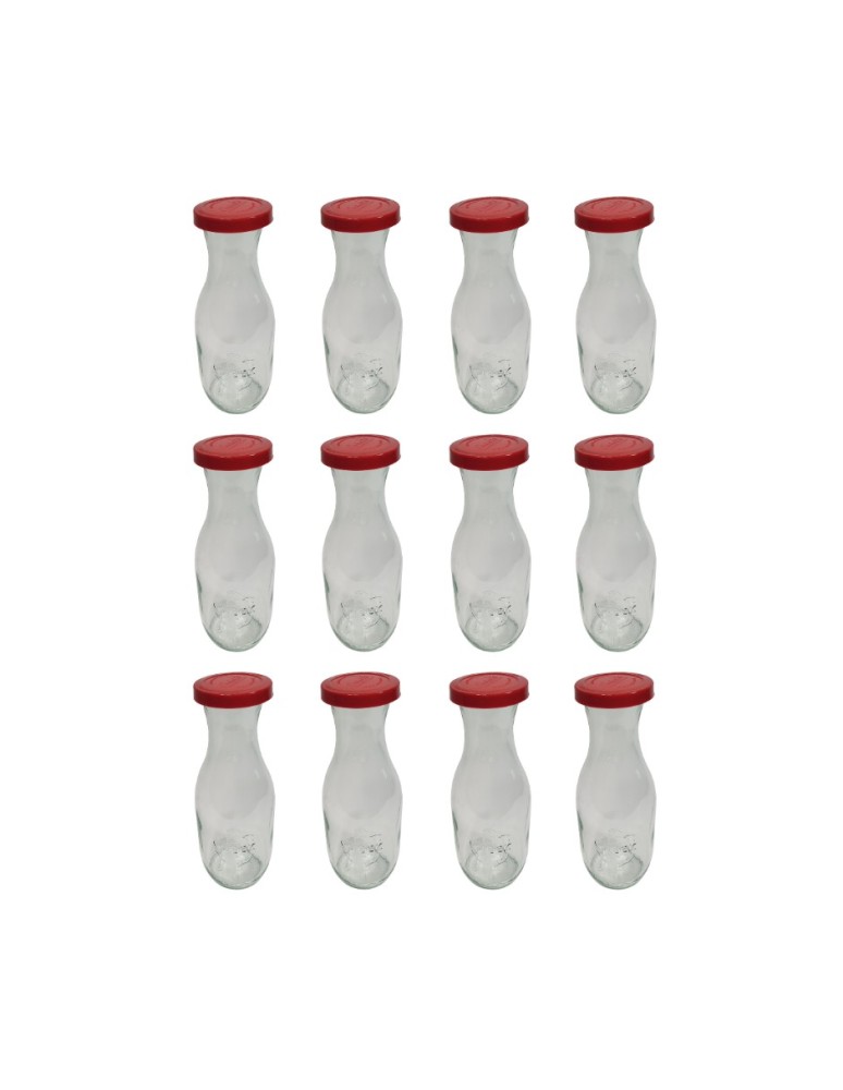 Słoiki i butelki - Słoiki WECK 12szt/ silikonowe wieko KARAFKA 1l 1062ml BUTELKA - product MODO24.PL 32