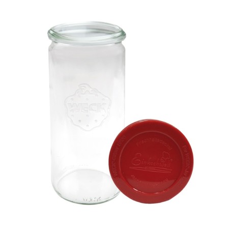 Słoiki WECK / silikonowe wieko słoik 1040ml 1l CYLINDER