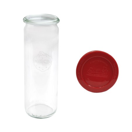 Słoiki WECK / silikonowe wieko słoik 600ml CYLINDER