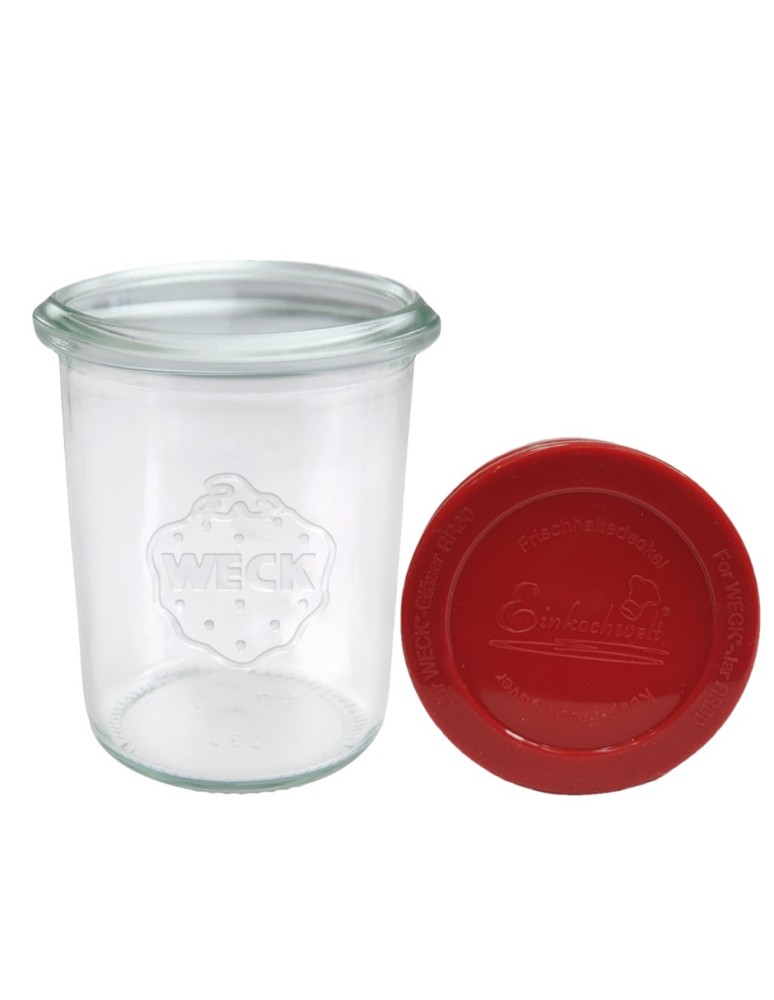 Słoiki i butelki - Słoiki WECK / silikonowe wieko słoik 160ml MOLD - produkt MODO24.PL 50