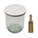 Słoiki WECK / plastikowe wieko, miarka słoik 1l 1062ml TULIP