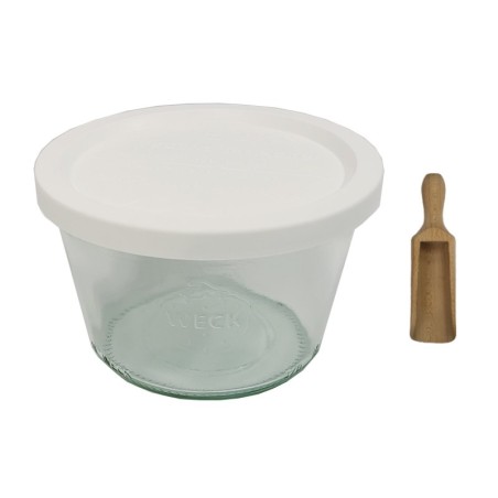 Słoiki WECK / plastikowe wieko, miarka słoik 370ml MOLD