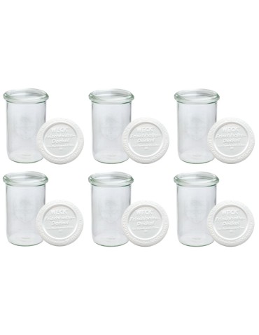 Słoiki i butelki - Słoiki WECK 6szt/ plastikowe wieko słoik 1050ml 1l MOLD - product 32