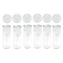 Słoiki WECK 6szt/ plastikowe wieko słoik 600ml CYLINDER