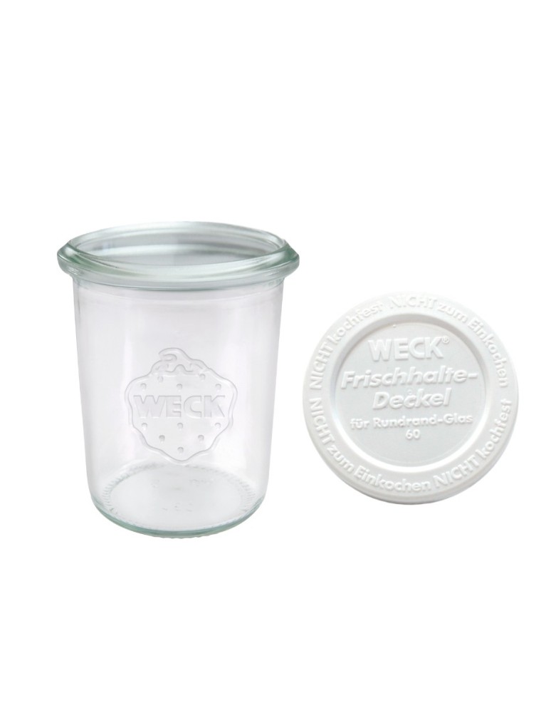 Słoiki i butelki - Słoiki WECK / plastikowe wieko słoik 160ml MOLD - produkt MODO24.PL 50