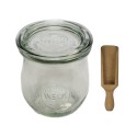 Słoiki WECK / szklane wieko, miarka słoik 220ml TULIP