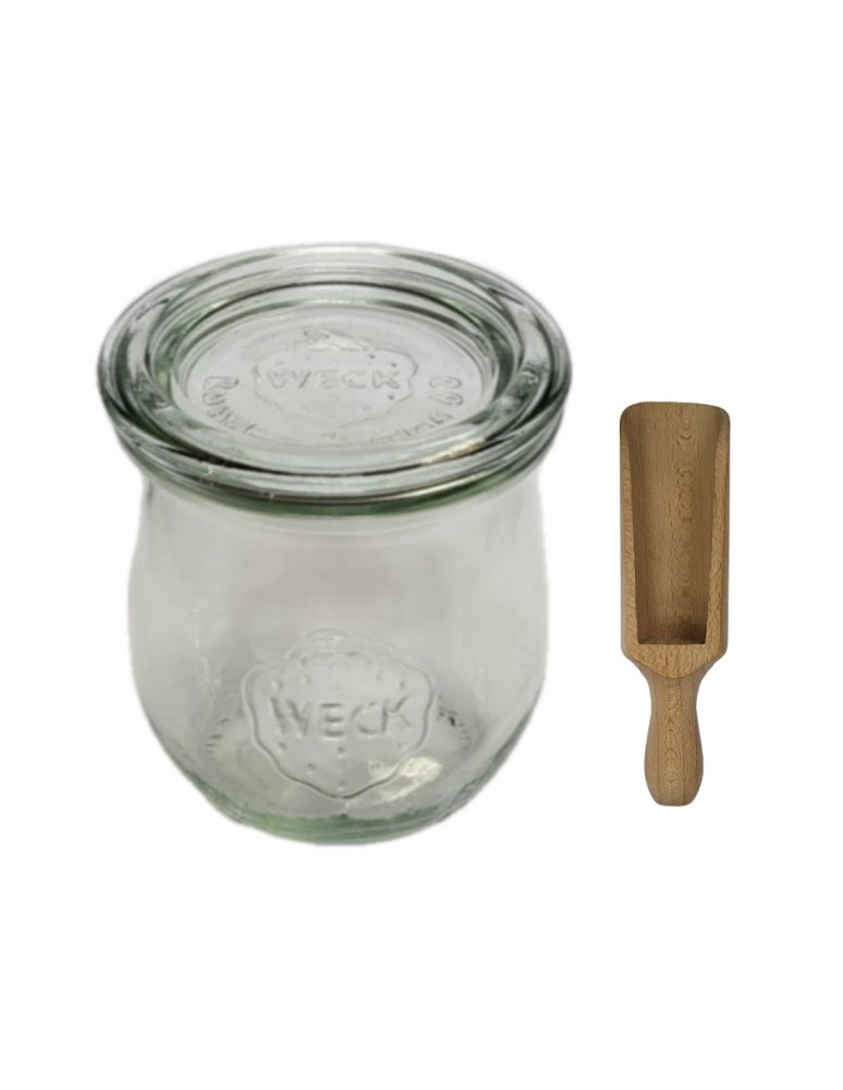 Słoiki i butelki - Słoiki WECK / szklane wieko, miarka słoik 220ml TULIP - produkt MODO24.PL 42