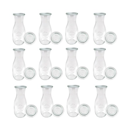 Słoiki WECK 12szt/ szklane wieko KARAFKA 1l 1062ml BUTELKA